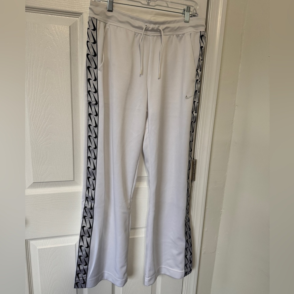 Nike White Loose Fit Pants